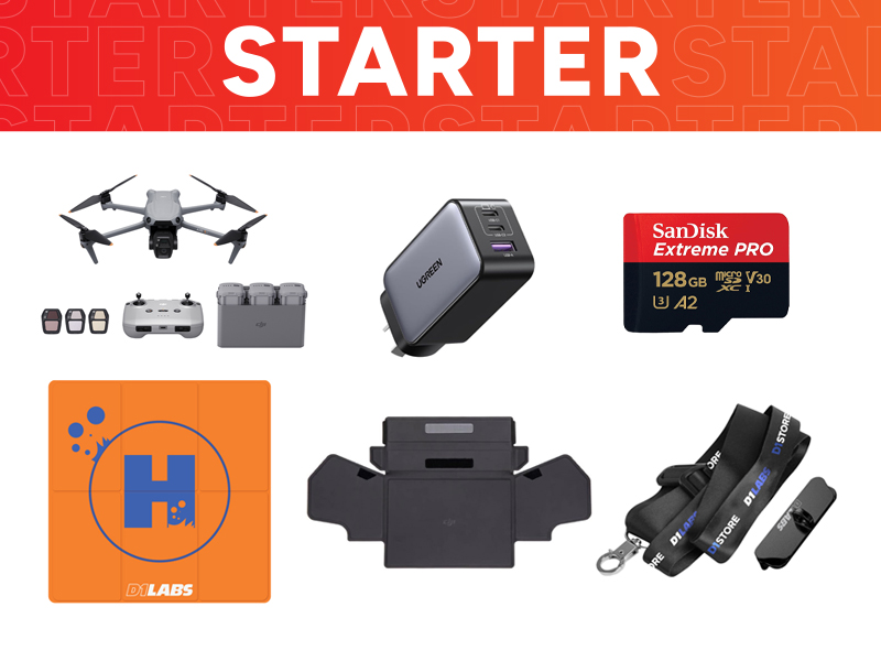 DJI Air 3S Starter Combo
